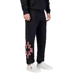 Black Cotton Joggers (Workout Pants)