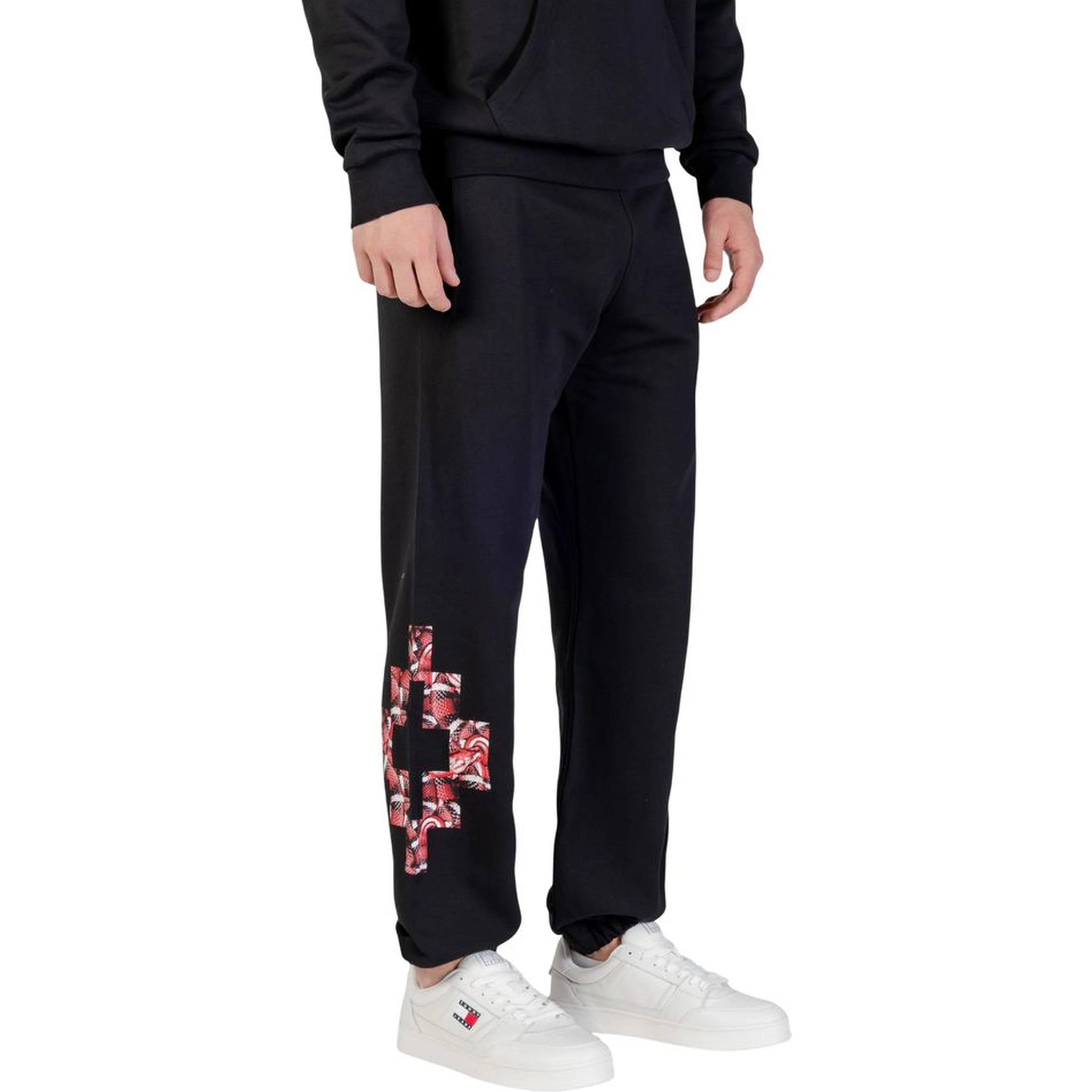 Black Cotton Joggers (Workout Pants)