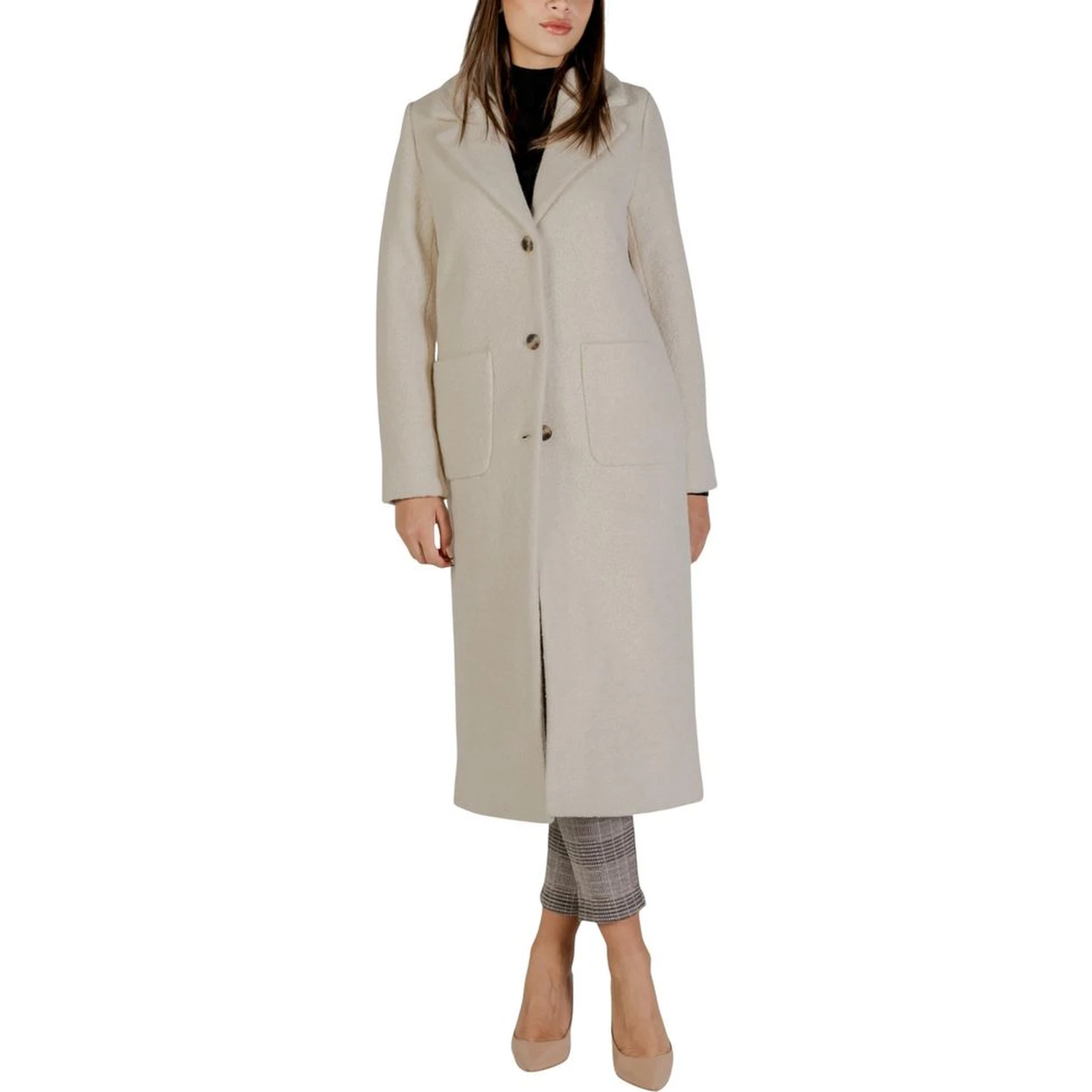 Cream Wool Coat