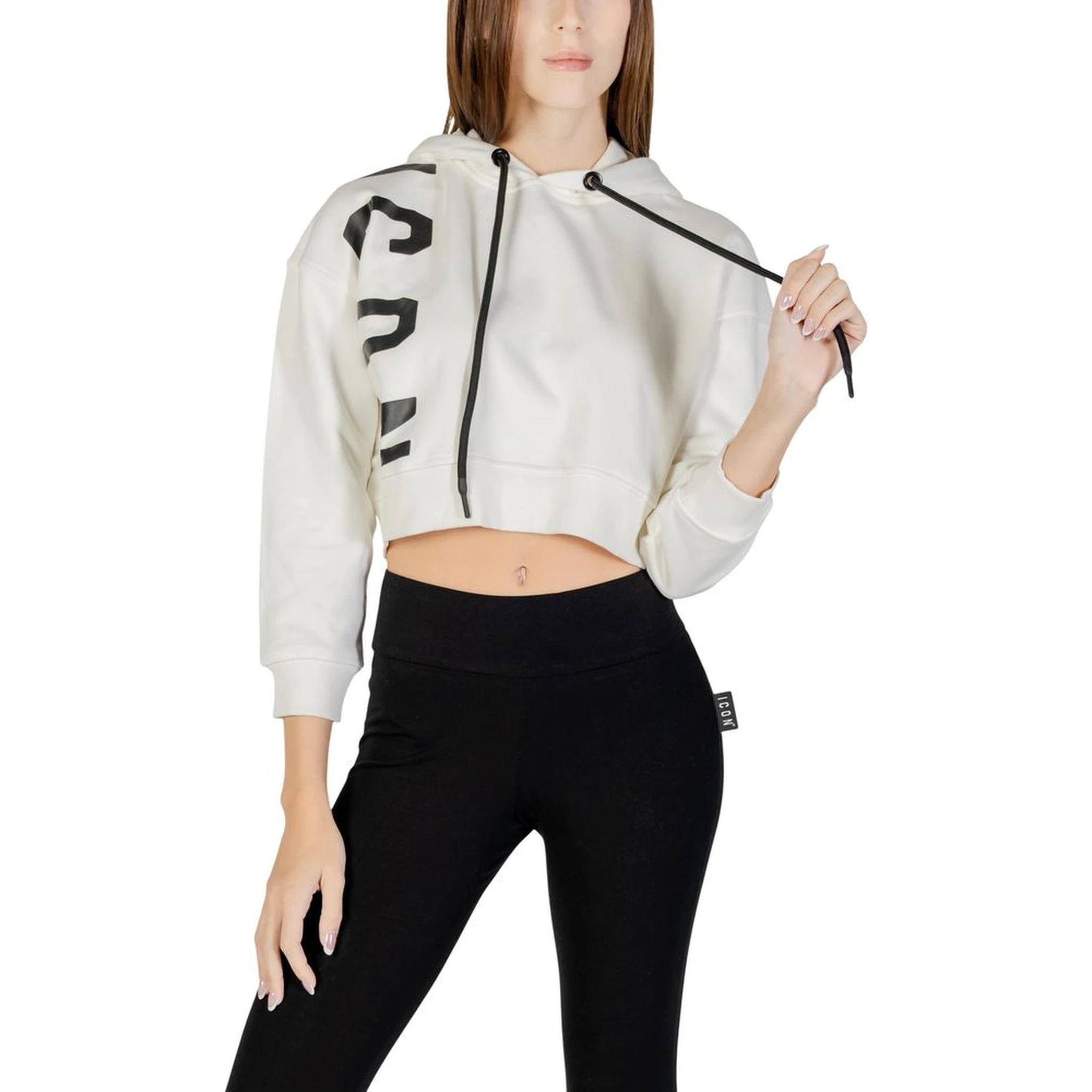 Cream Cotton Hoodie