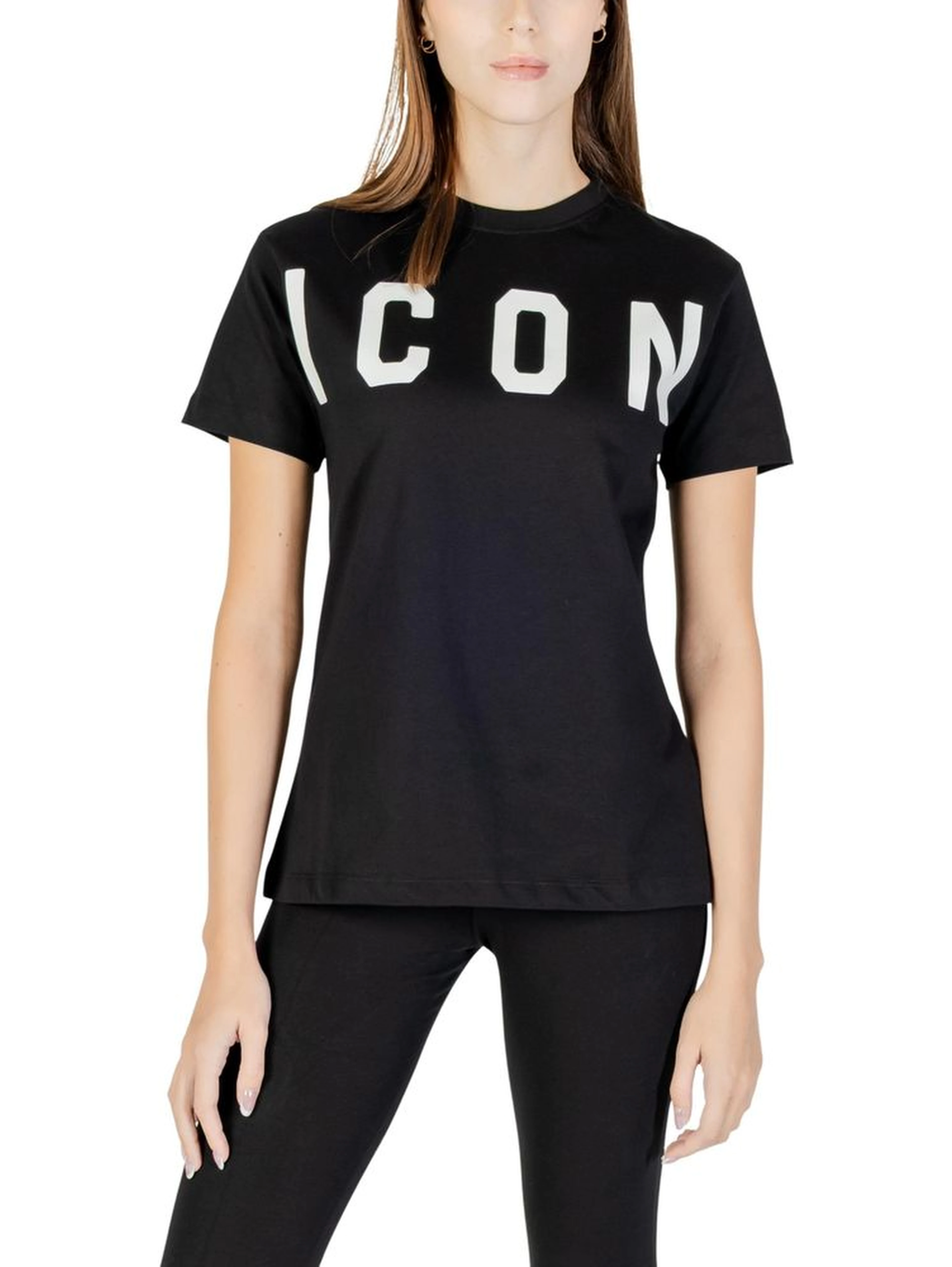 Black Cotton T-Shirt