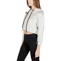 Cream Cotton Hoodie