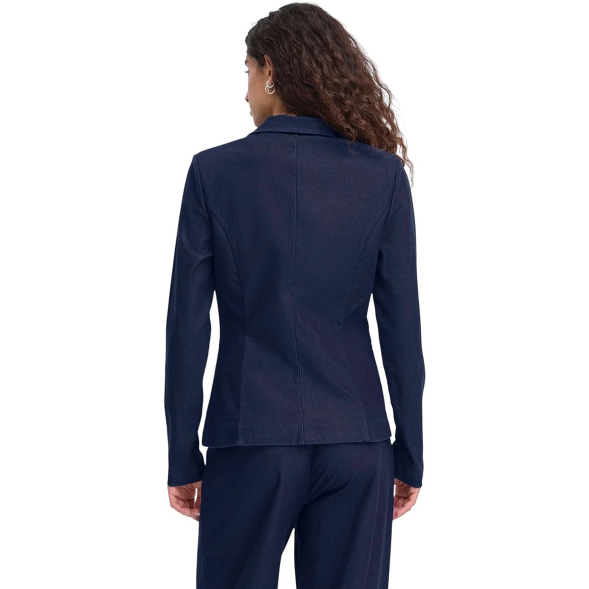Blue Cotton Blazer