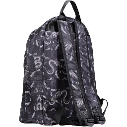 Black Nylon Backpack