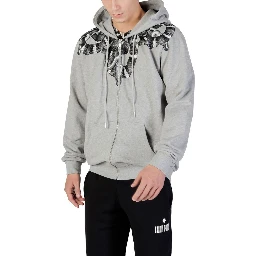 Gray Cotton Hoodie