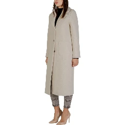Cream Wool Coat