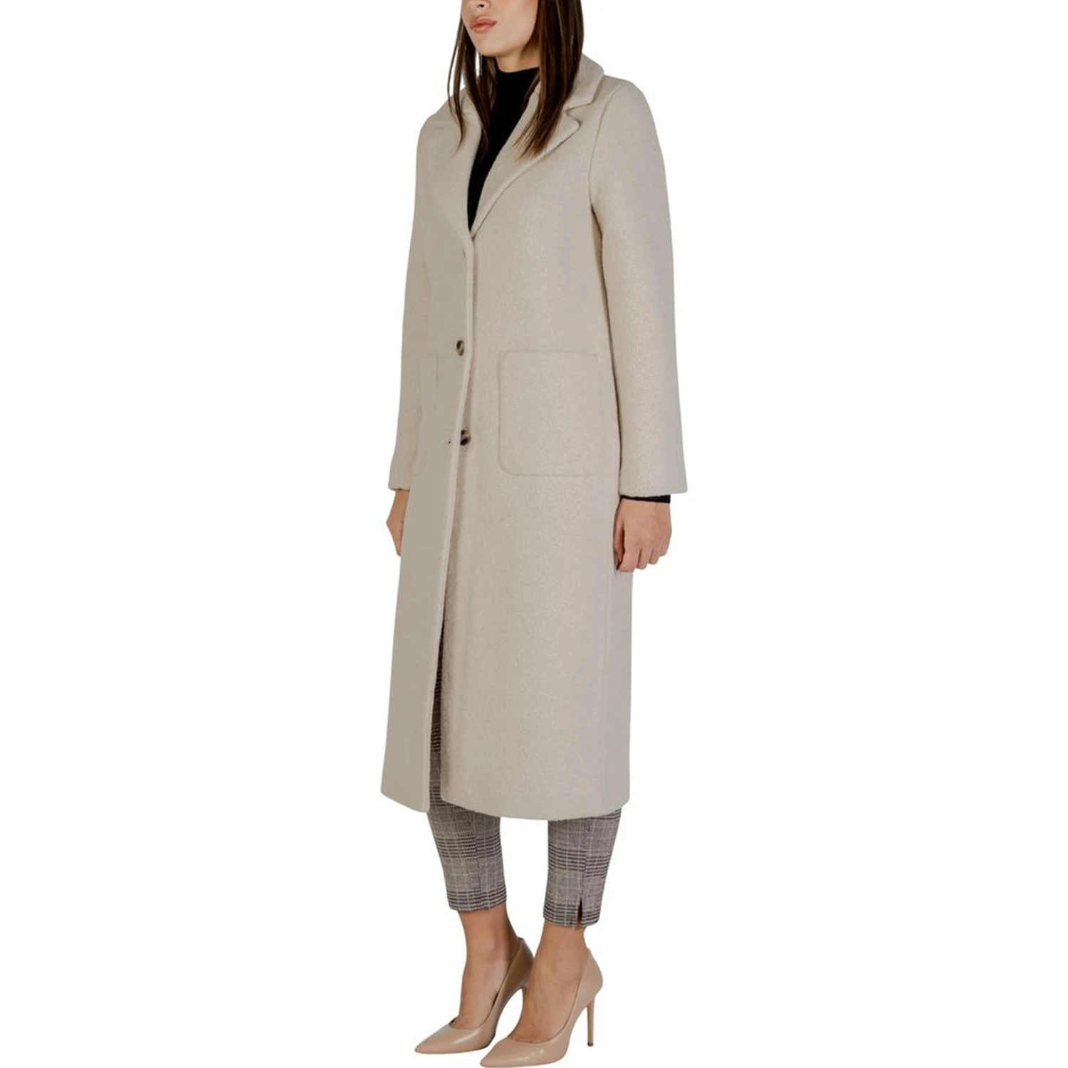 Cream Wool Coat