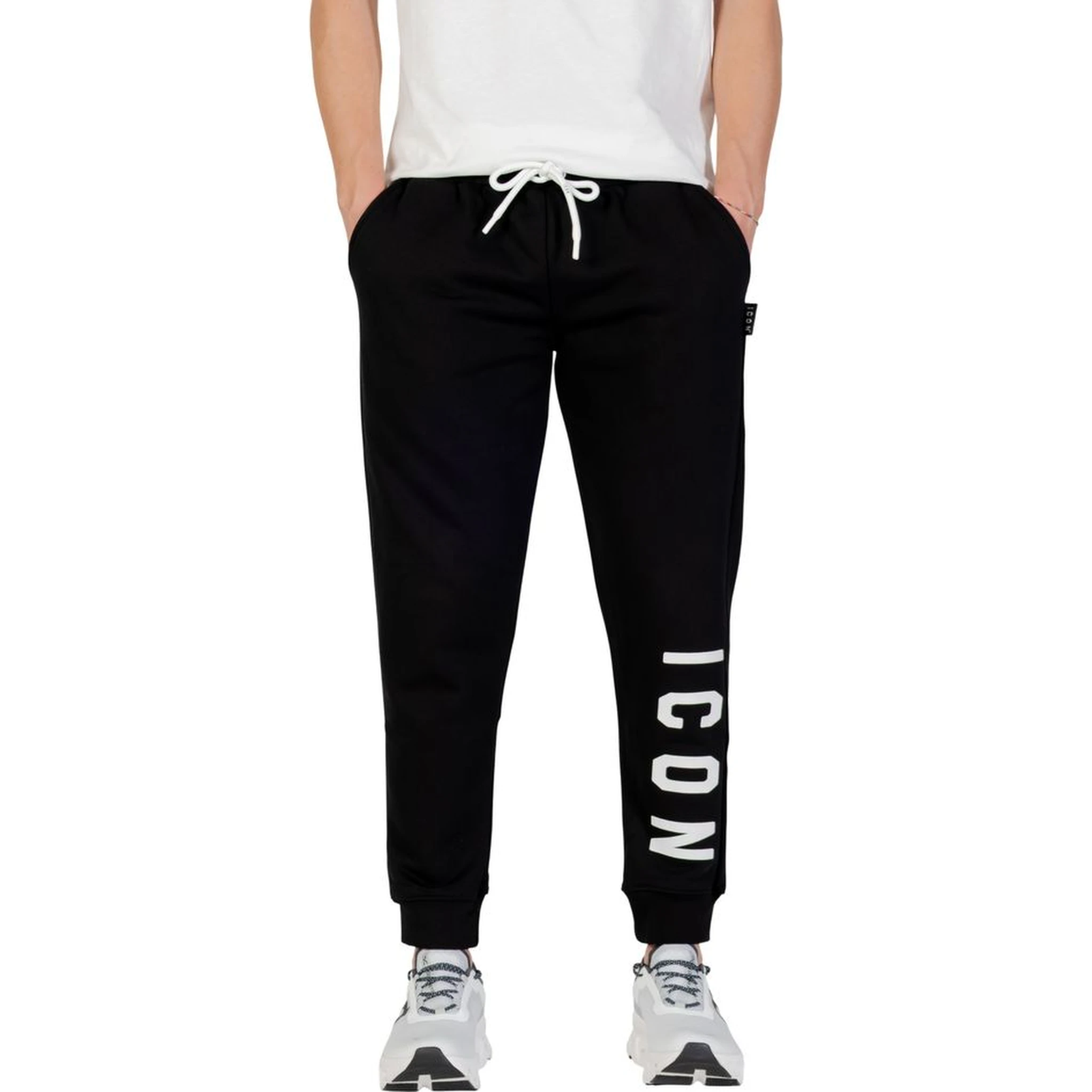 Black Cotton Joggers (Workout Pants)