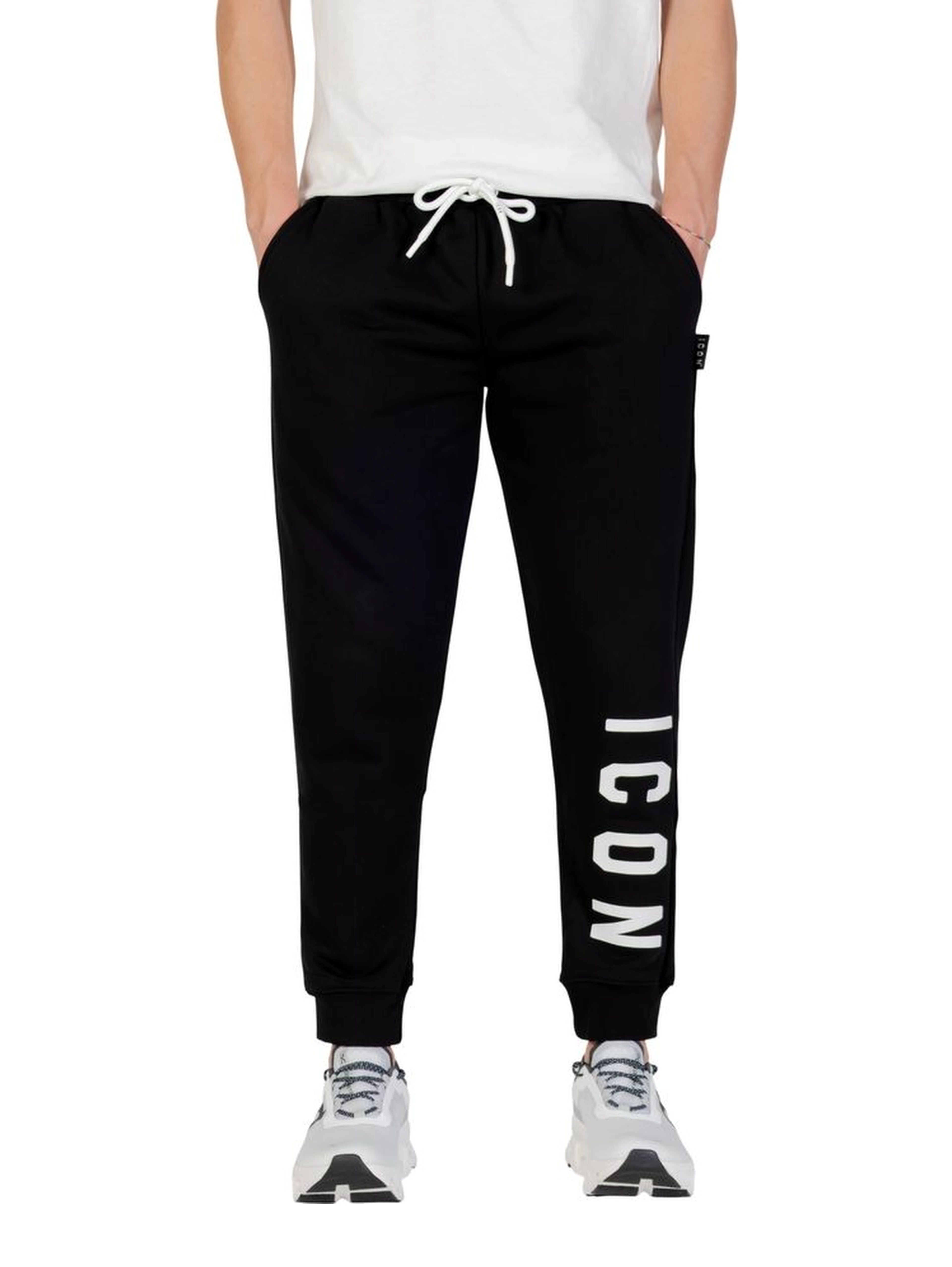 Black Cotton Joggers (Workout Pants)
