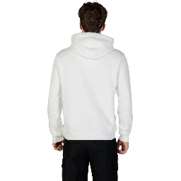 Black And White Cotton Hoodie
