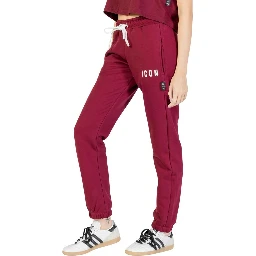 Bordeaux Cotton Joggers (Workout Pants)