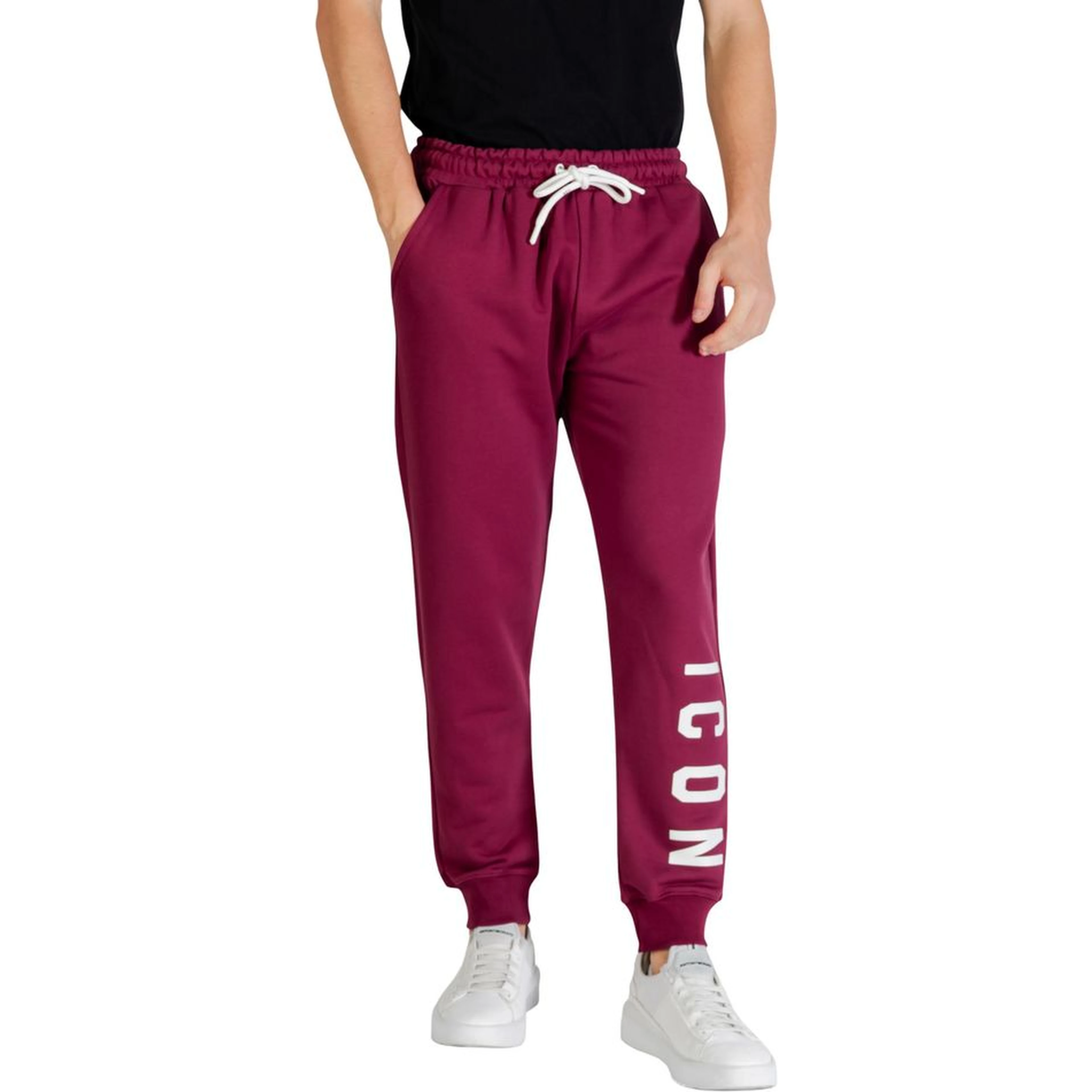 Bordeaux Cotton Joggers (Workout Pants)