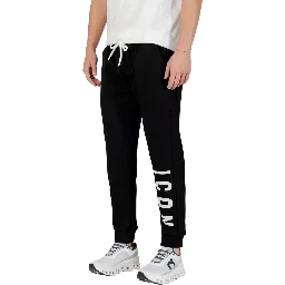 Black Cotton Joggers (Workout Pants)