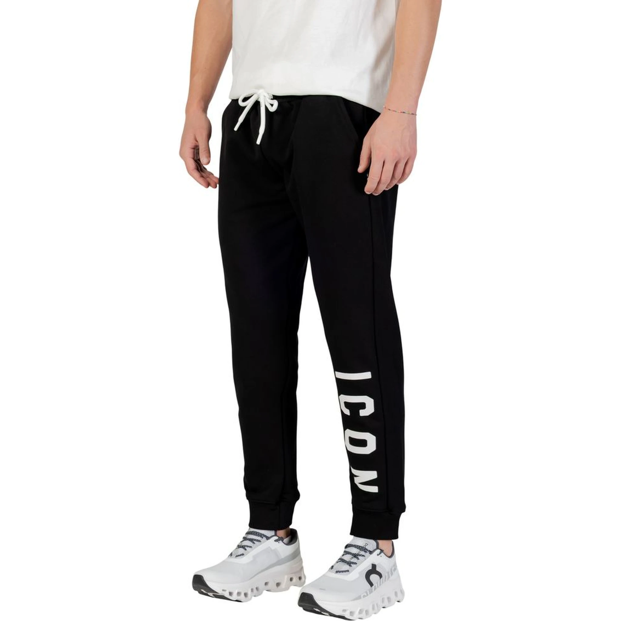 Black Cotton Joggers (Workout Pants)