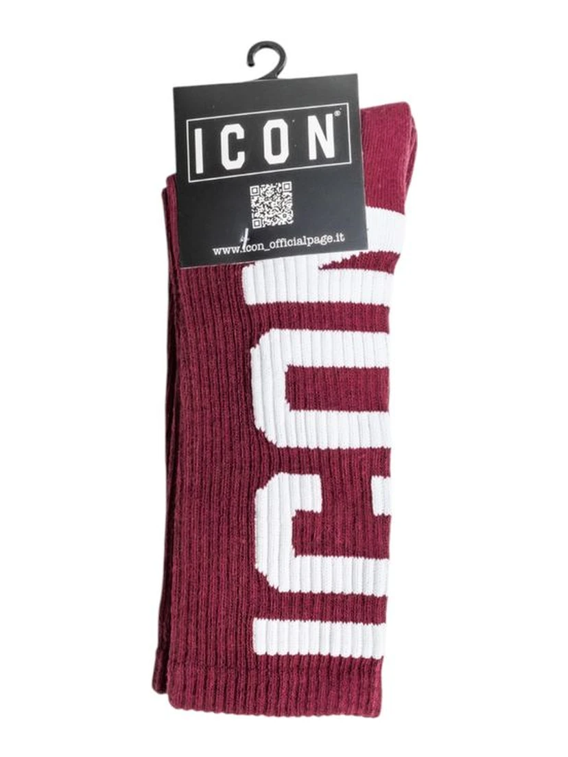 Bordeaux Cotton Socks