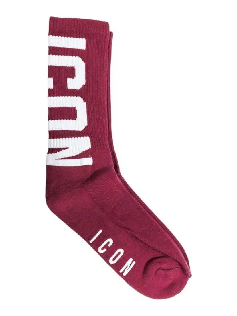 Bordeaux Cotton Socks