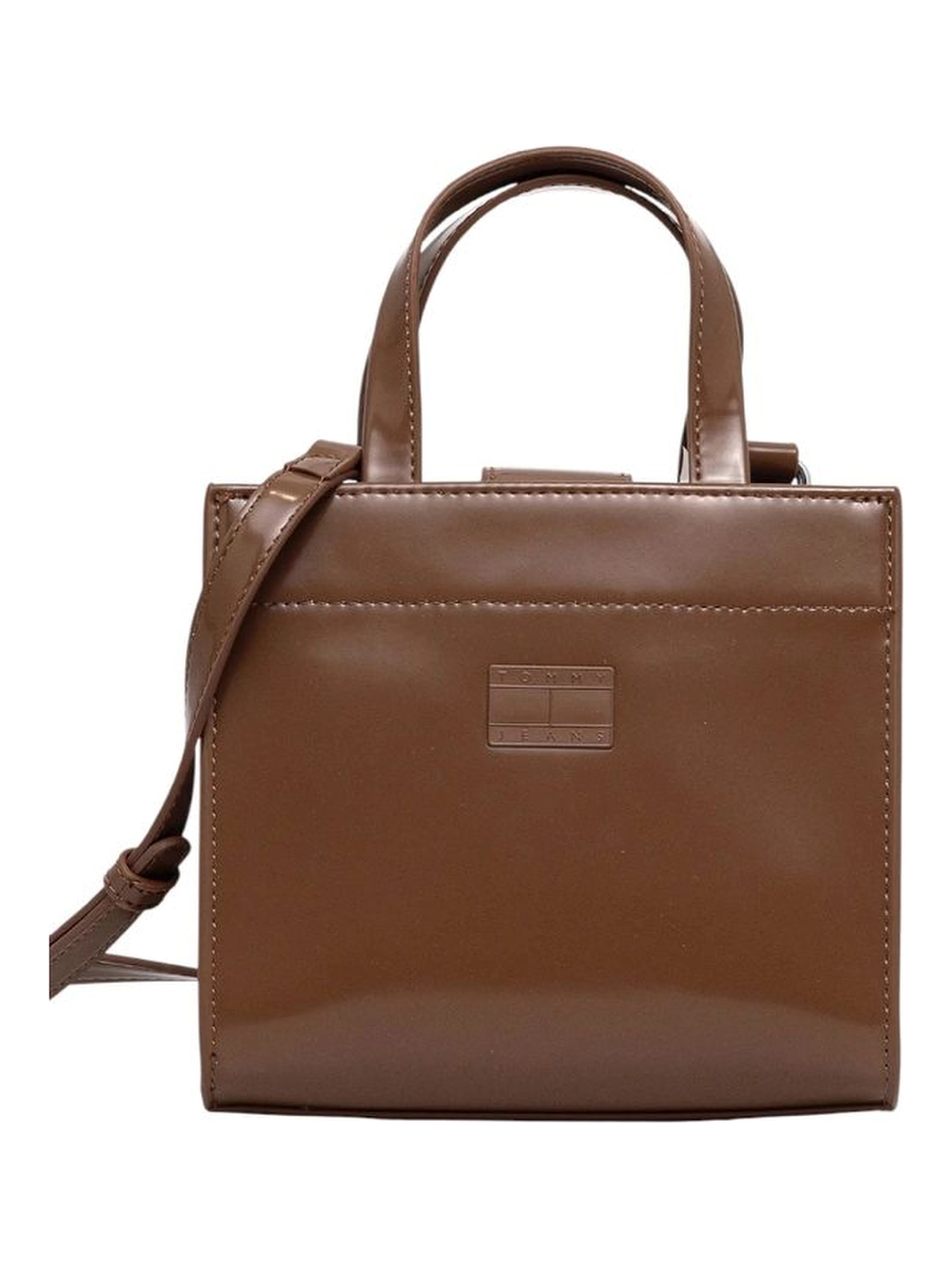 Beige Polyethylene Handbag
