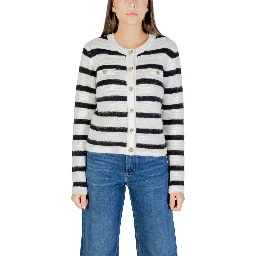 White Marabou Cardigan