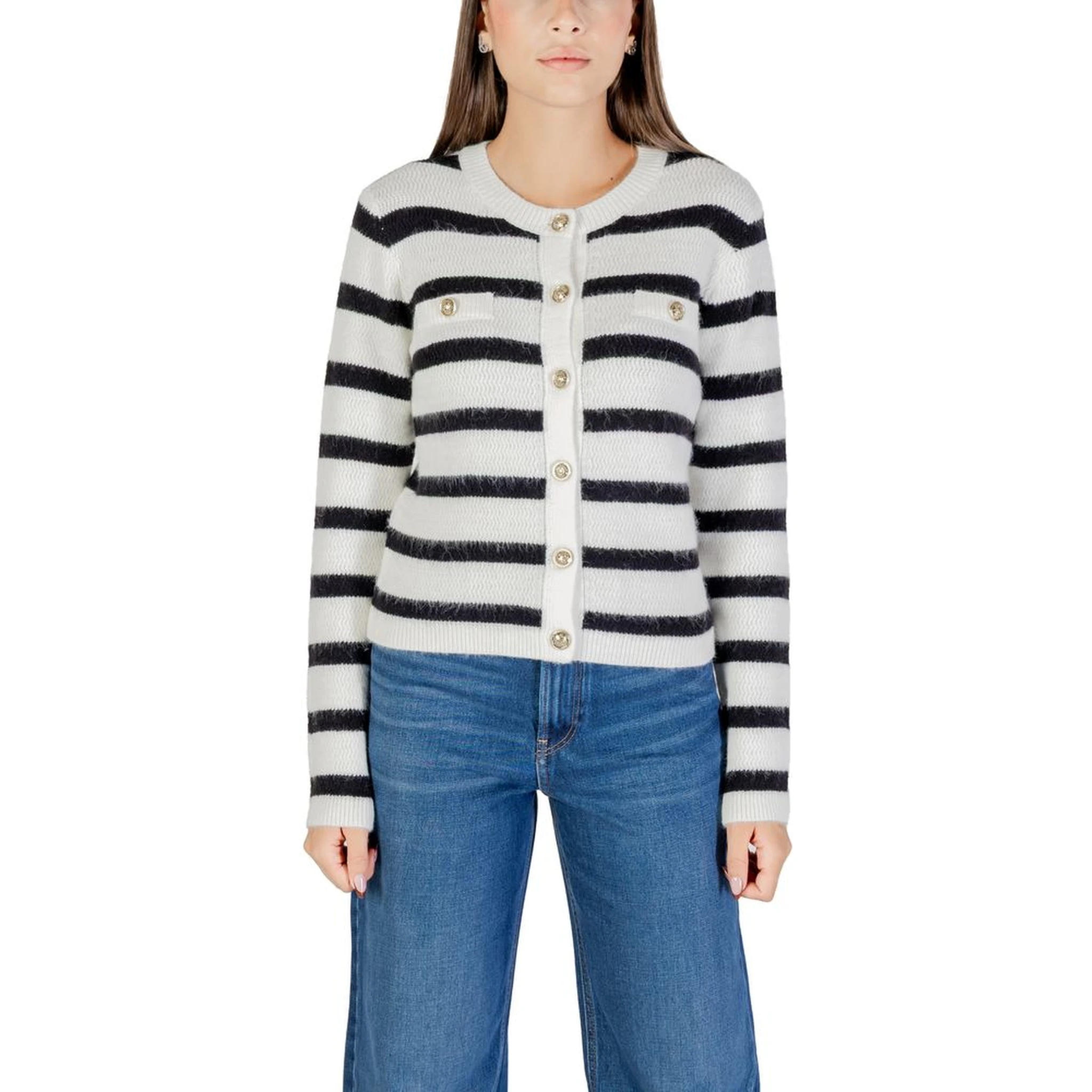 White Marabou Cardigan