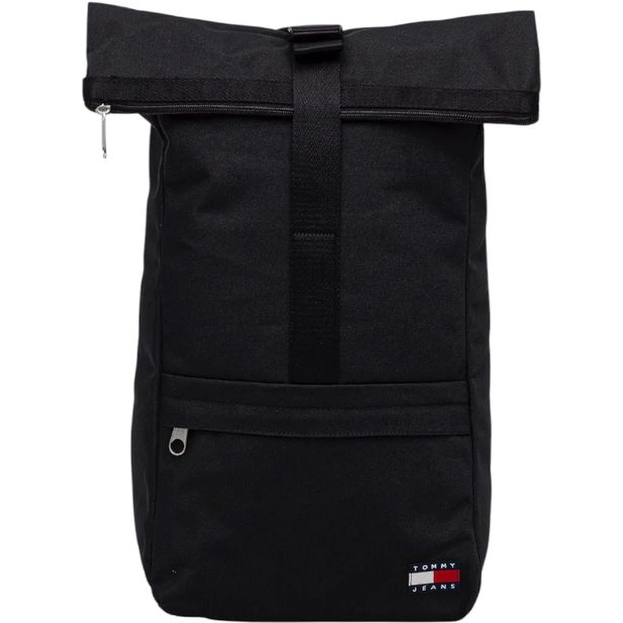 Black Recycled Polyester Backpack