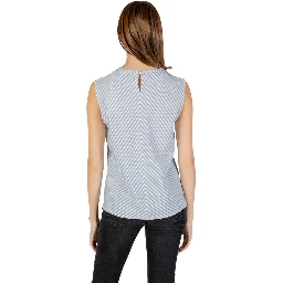 Blue Cotton Tank Tops