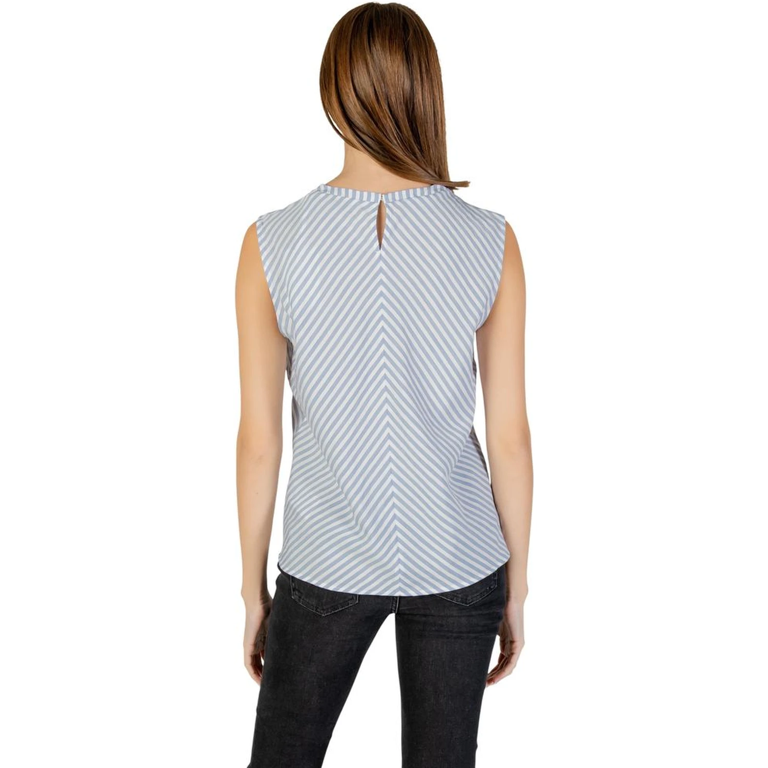 Blue Cotton Tank Tops