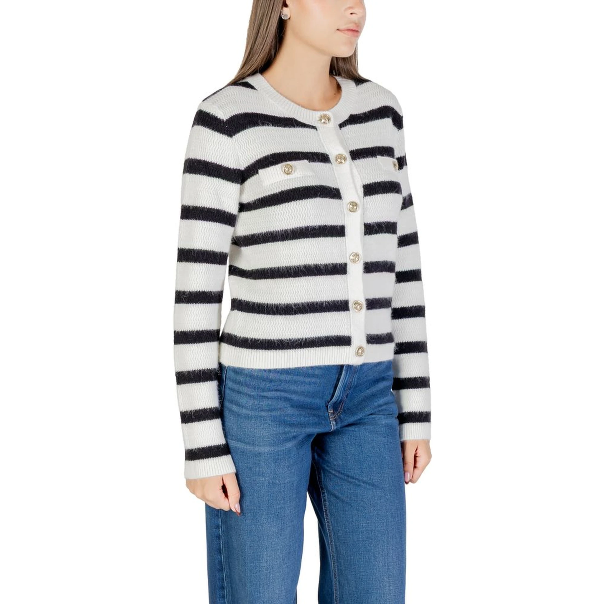 White Marabou Cardigan