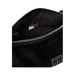Black Artificial Leather Handbag