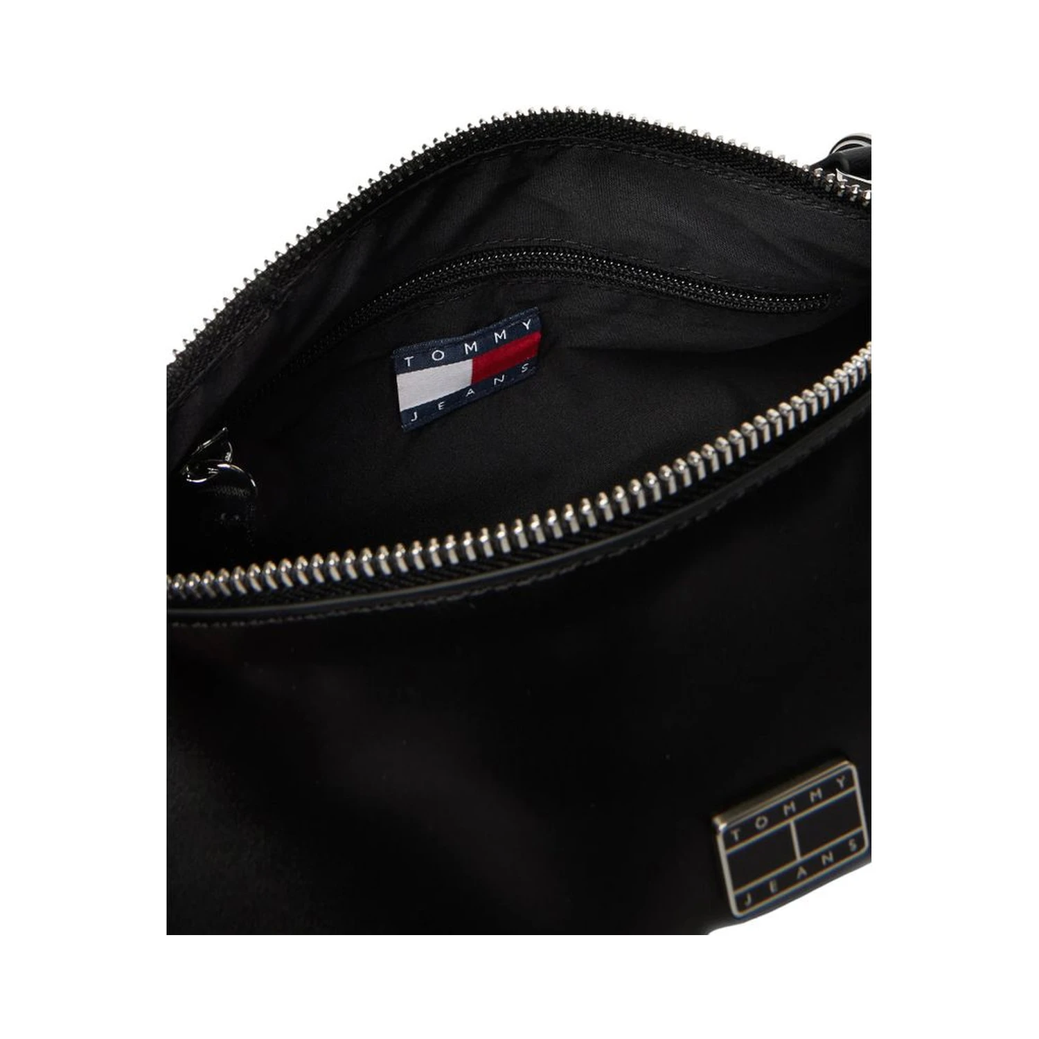 Black Artificial Leather Handbag