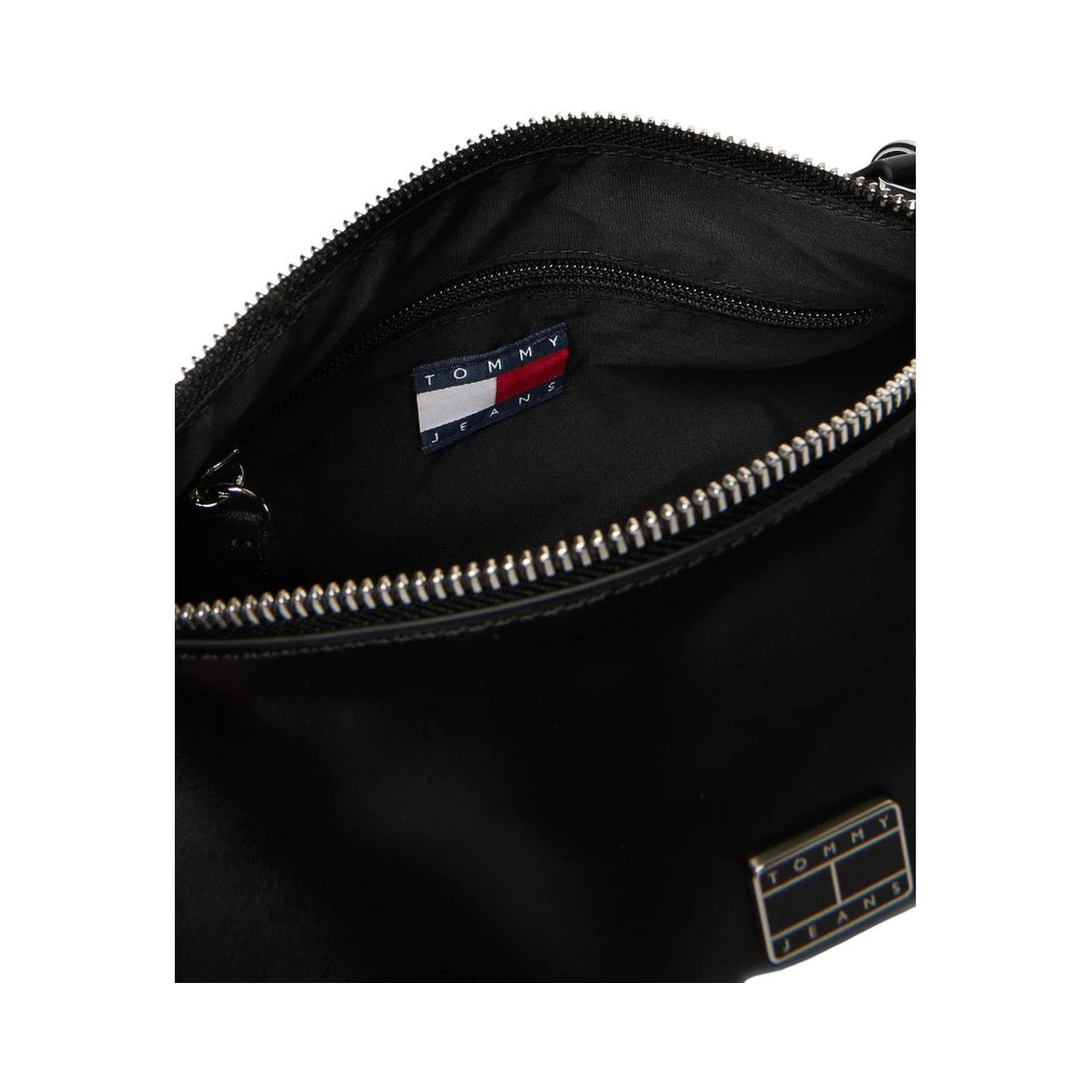 Black Artificial Leather Handbag