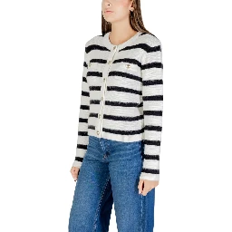 White Marabou Cardigan