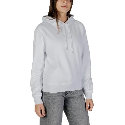 White Cotton Hoodie