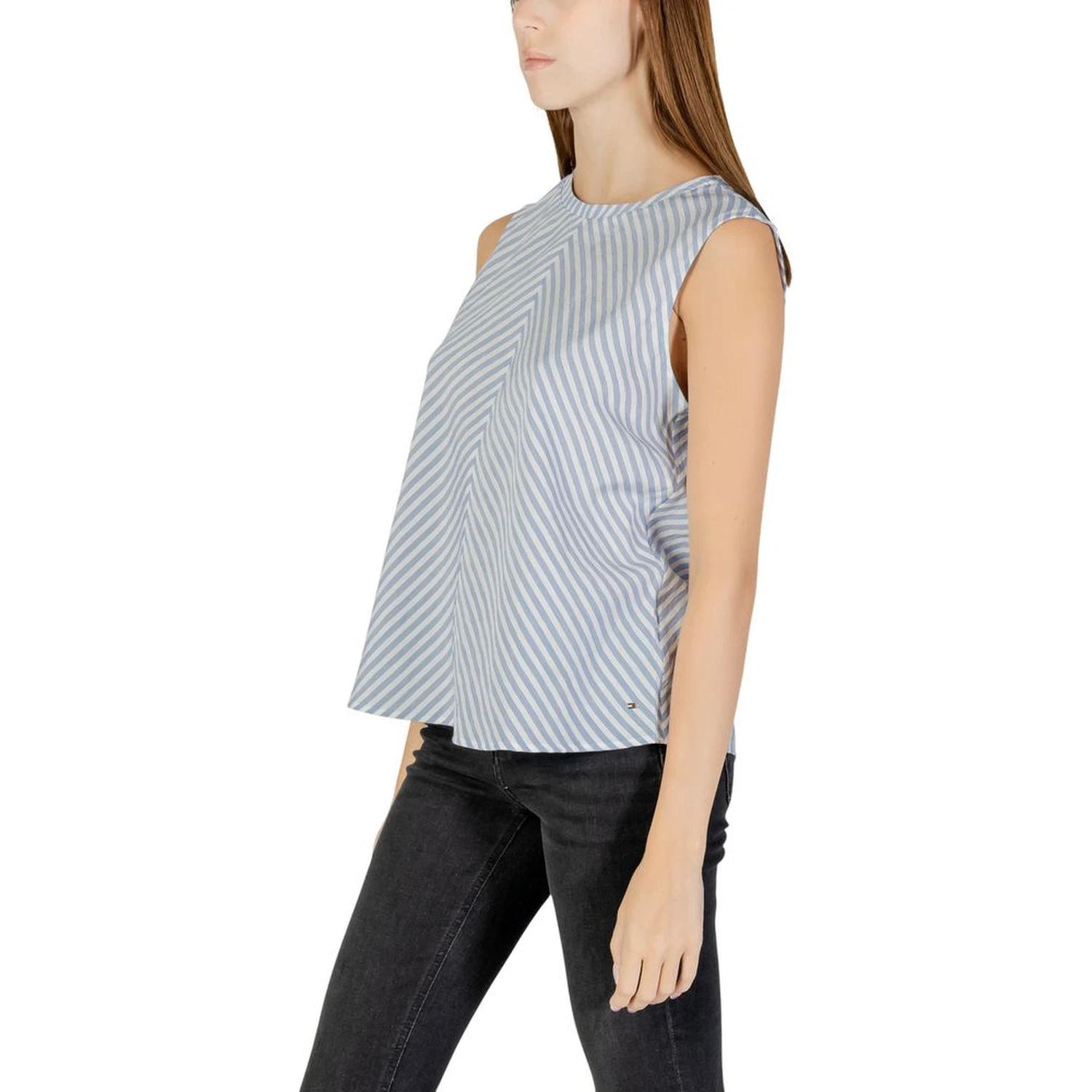 Blue Cotton Tank Tops