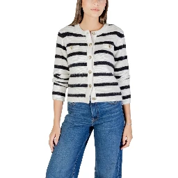 White Marabou Cardigan