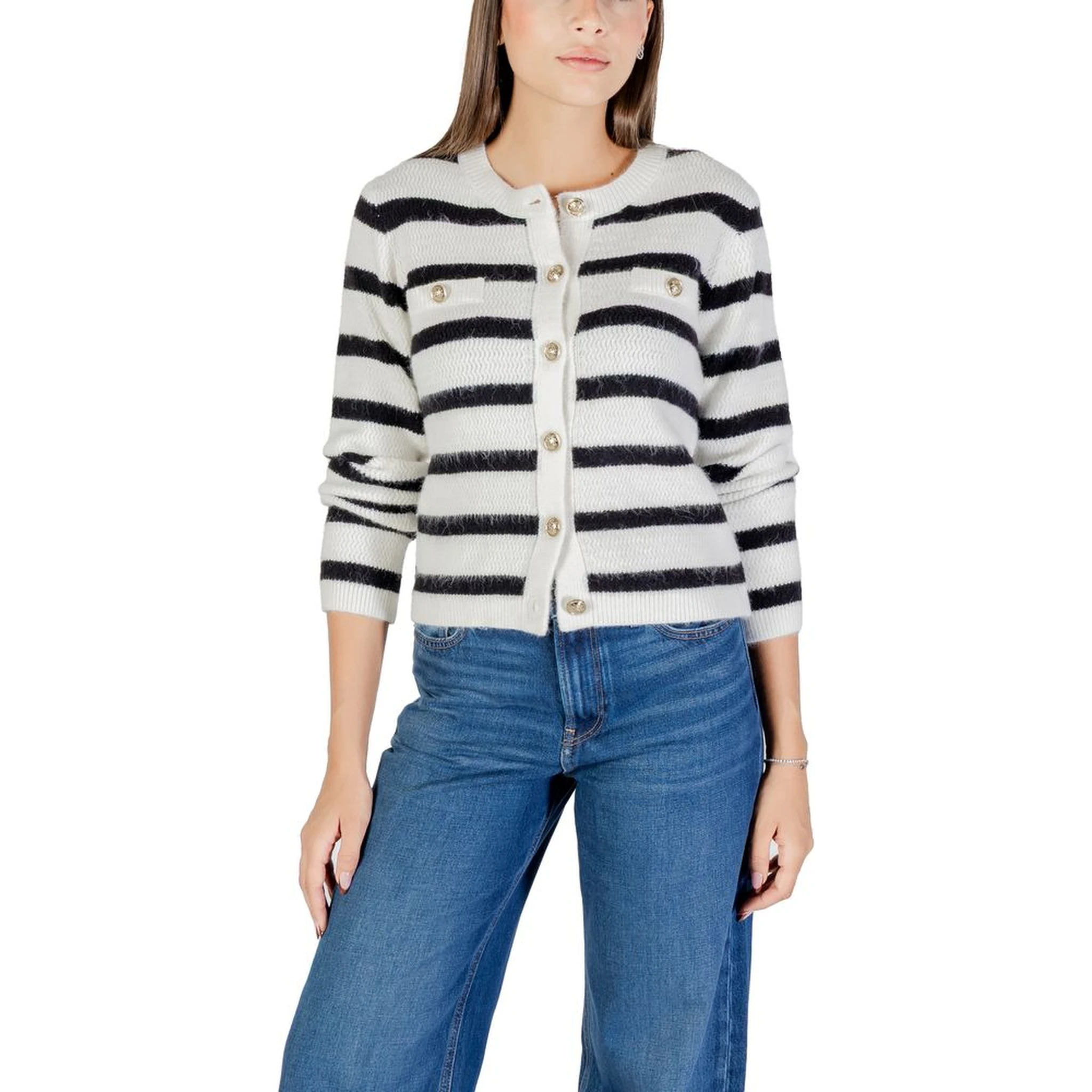 White Marabou Cardigan