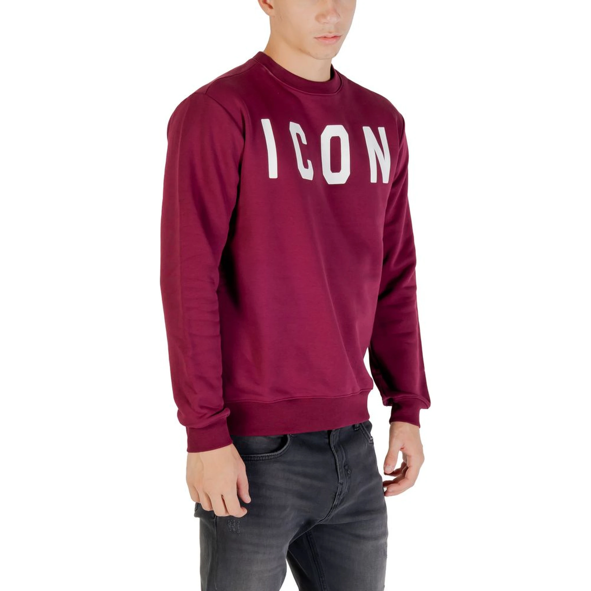 Bordeaux Cotton Sweatshirt