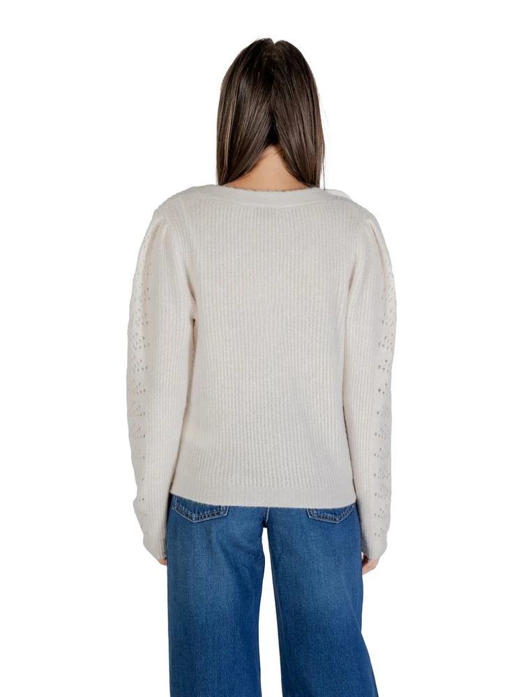 Beige Marabou Cardigan alternative