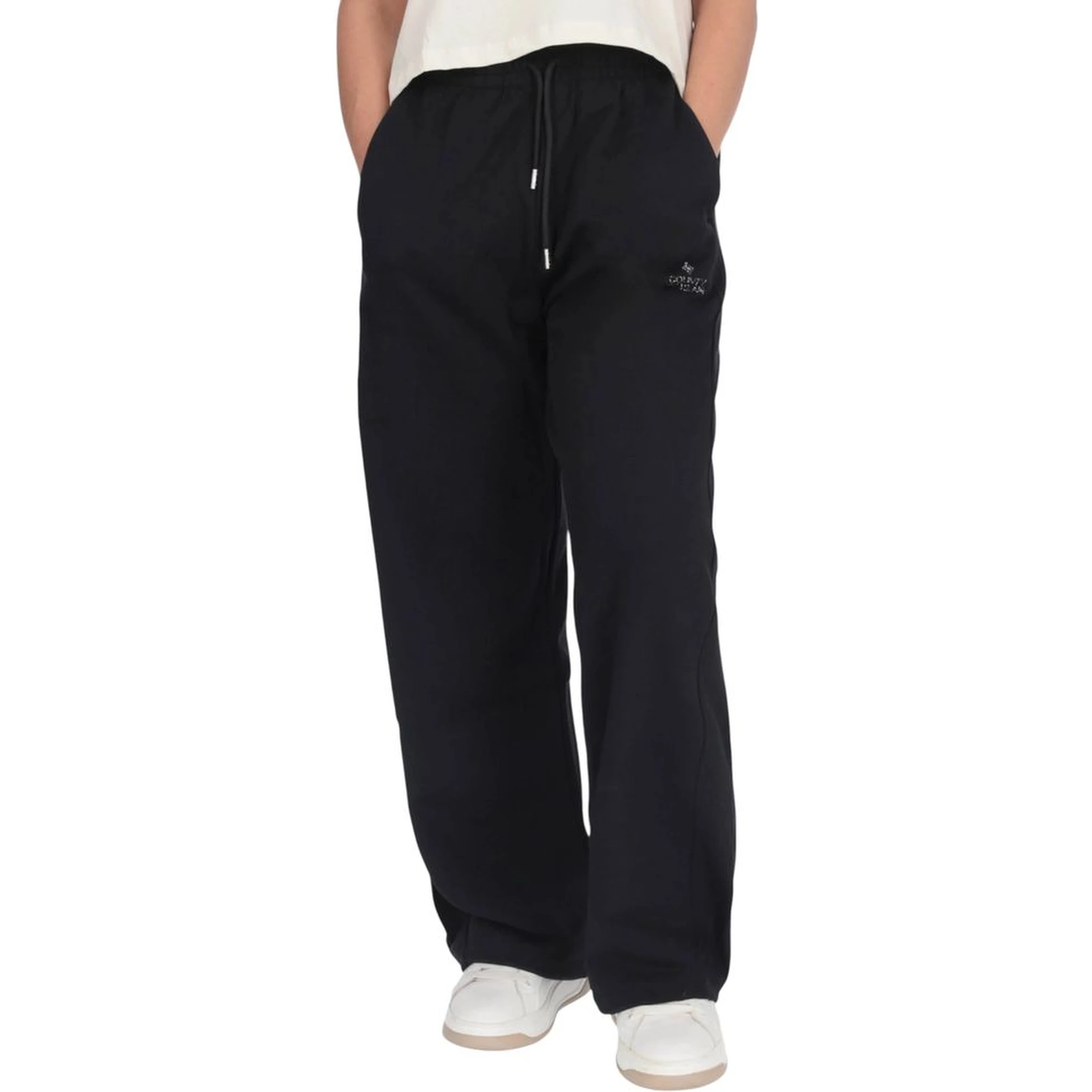 Black Cotton Joggers (Workout Pants)