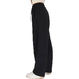 Black Cotton Joggers (Workout Pants)