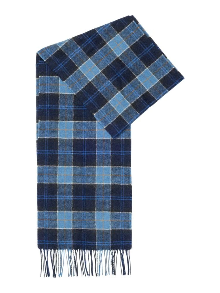 Blue Wool Scarf