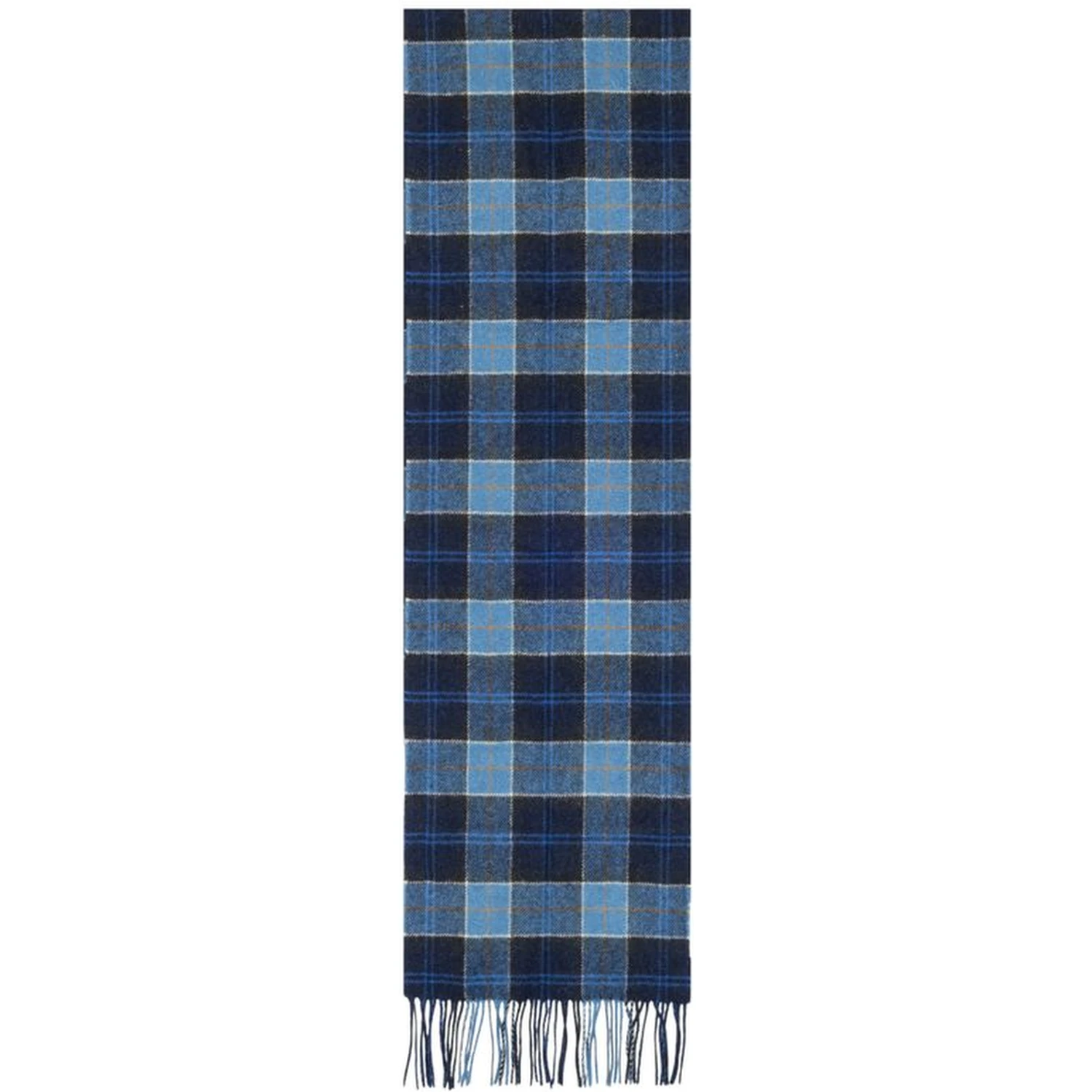 Blue Wool Scarf