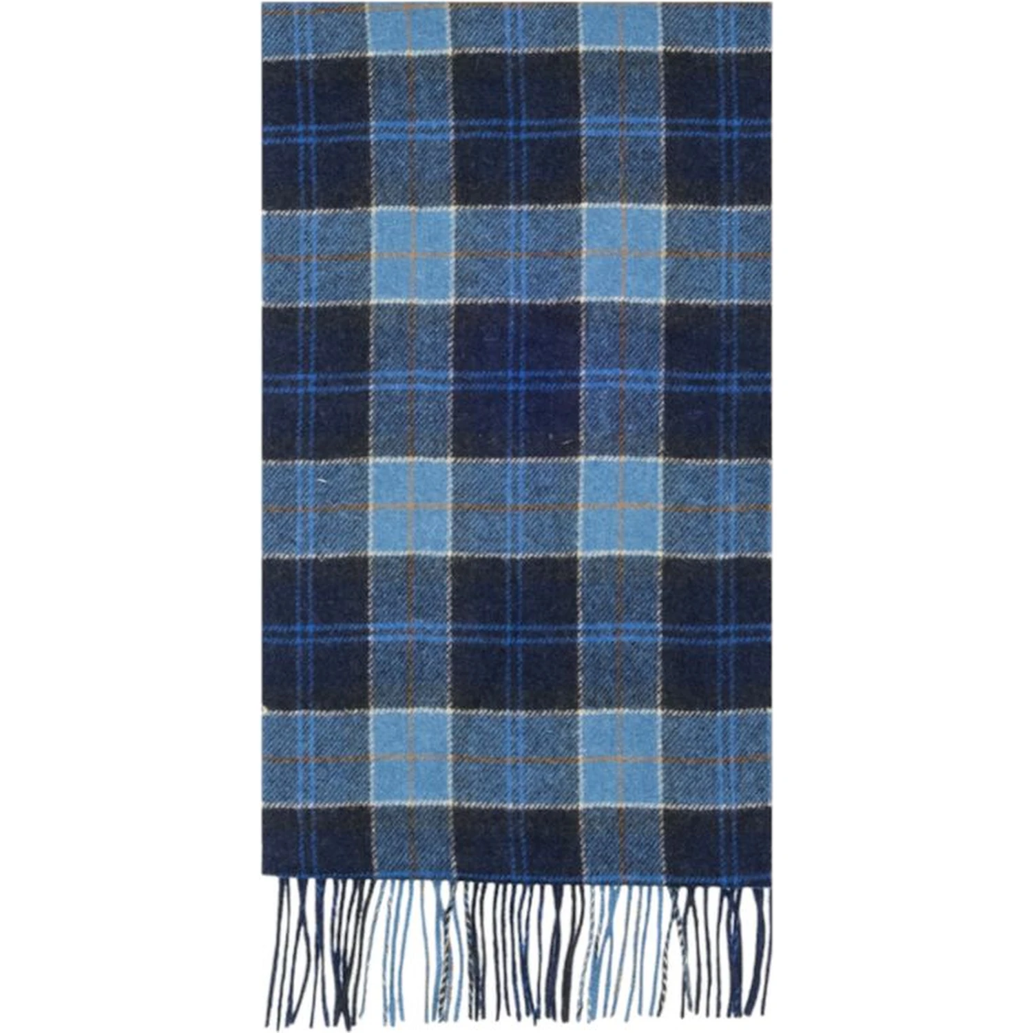 Blue Wool Scarf
