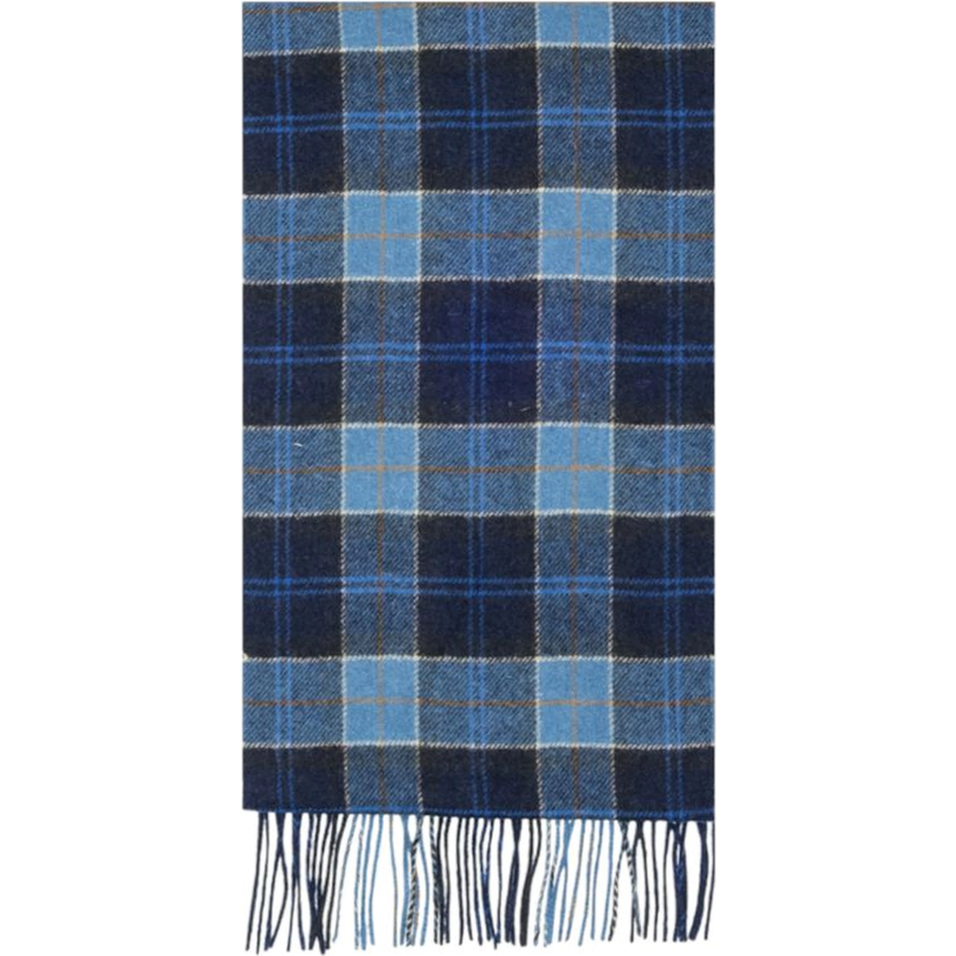 Blue Wool Scarf