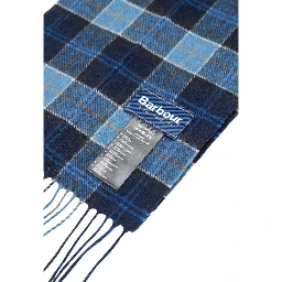 Blue Wool Scarf