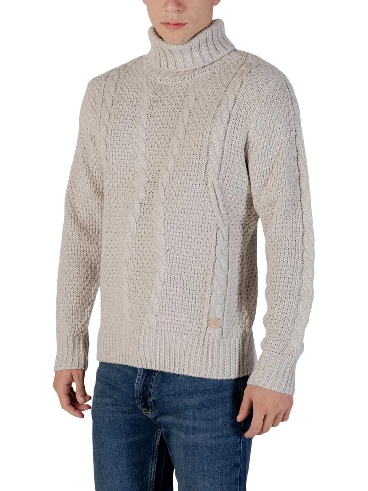 Gray Marabou Turtleneck alternative