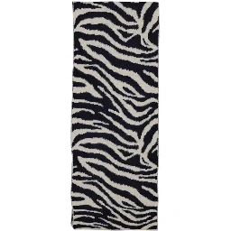 Blue Recycled Polyester Scarf