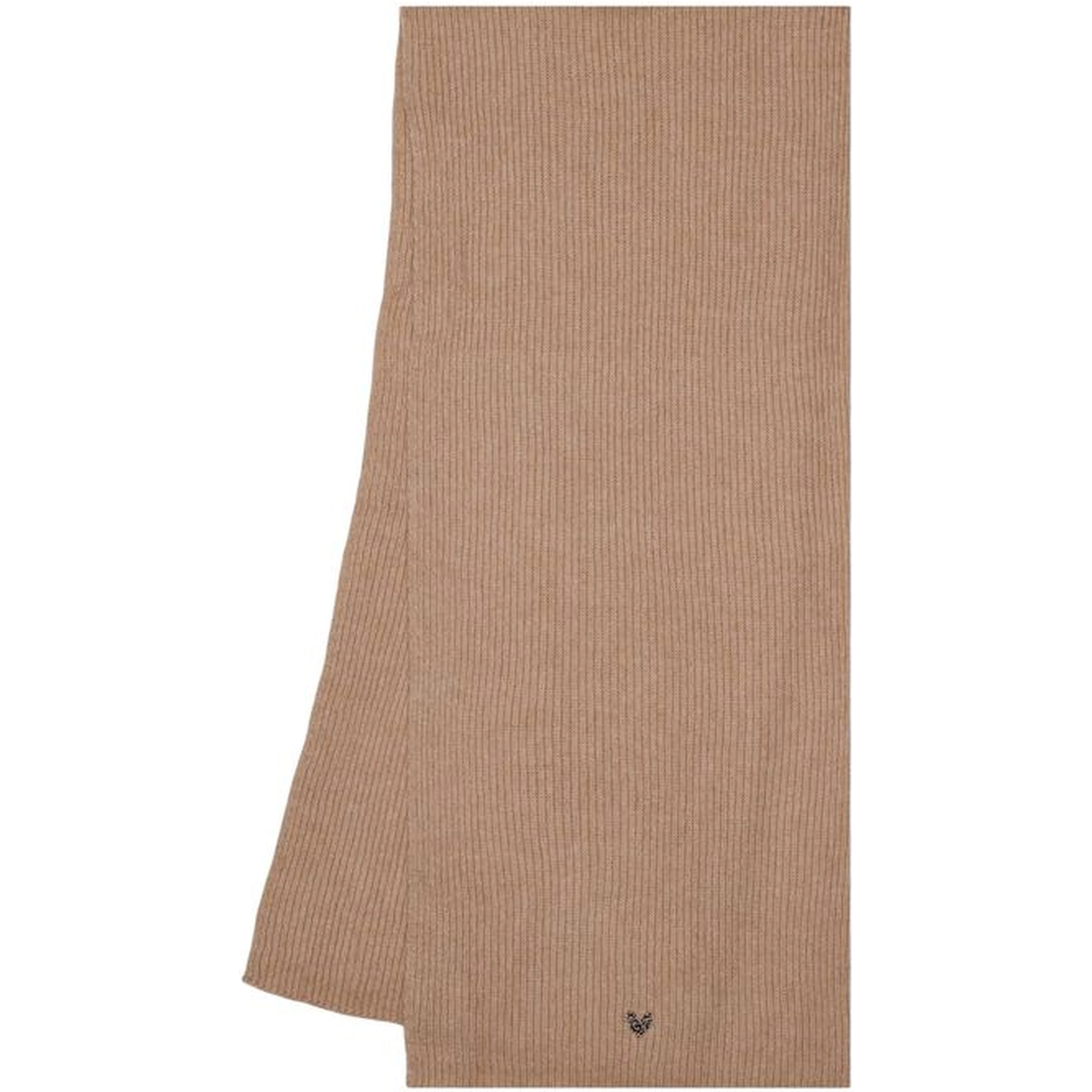Beige Recycled Polyester Scarf