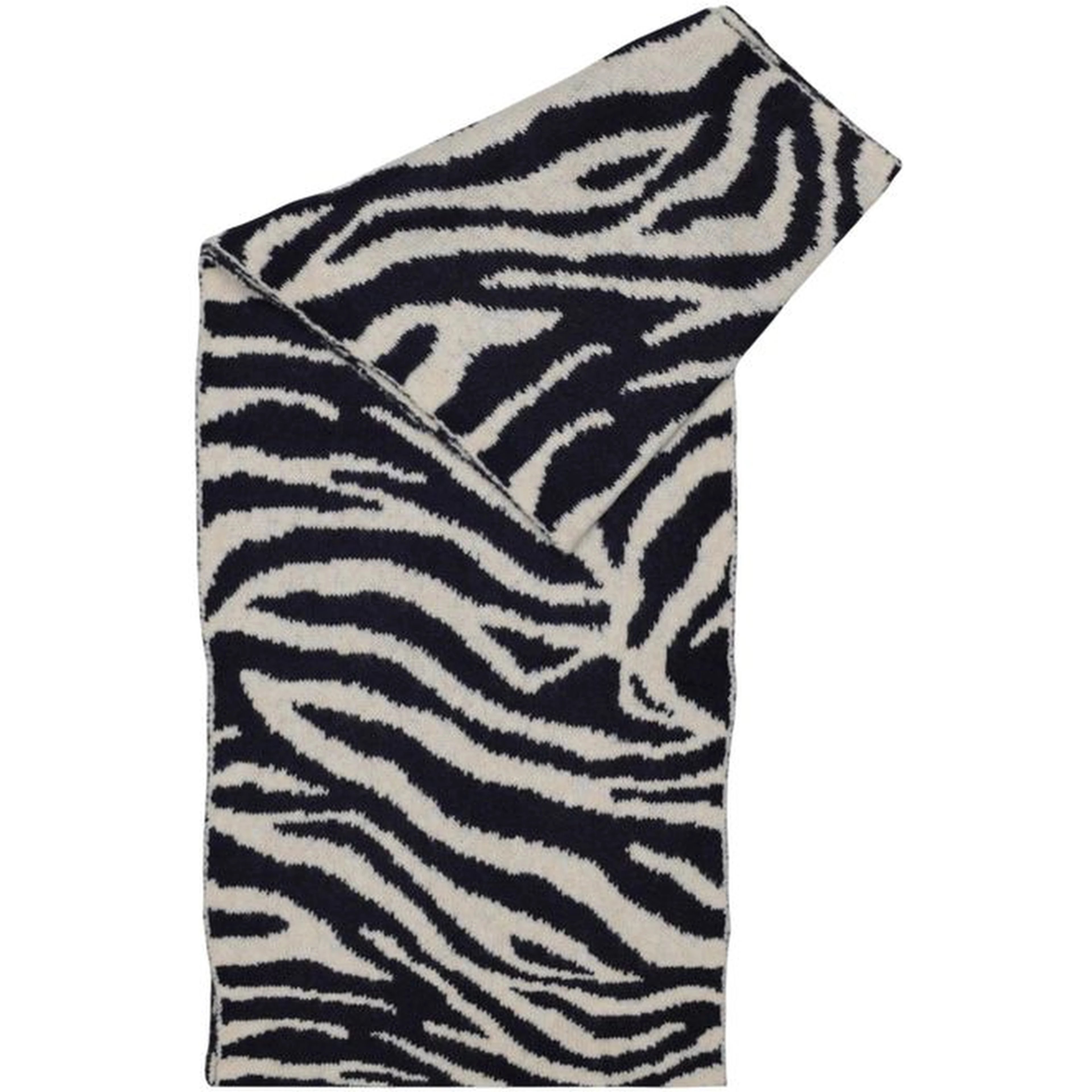 Blue Recycled Polyester Scarf