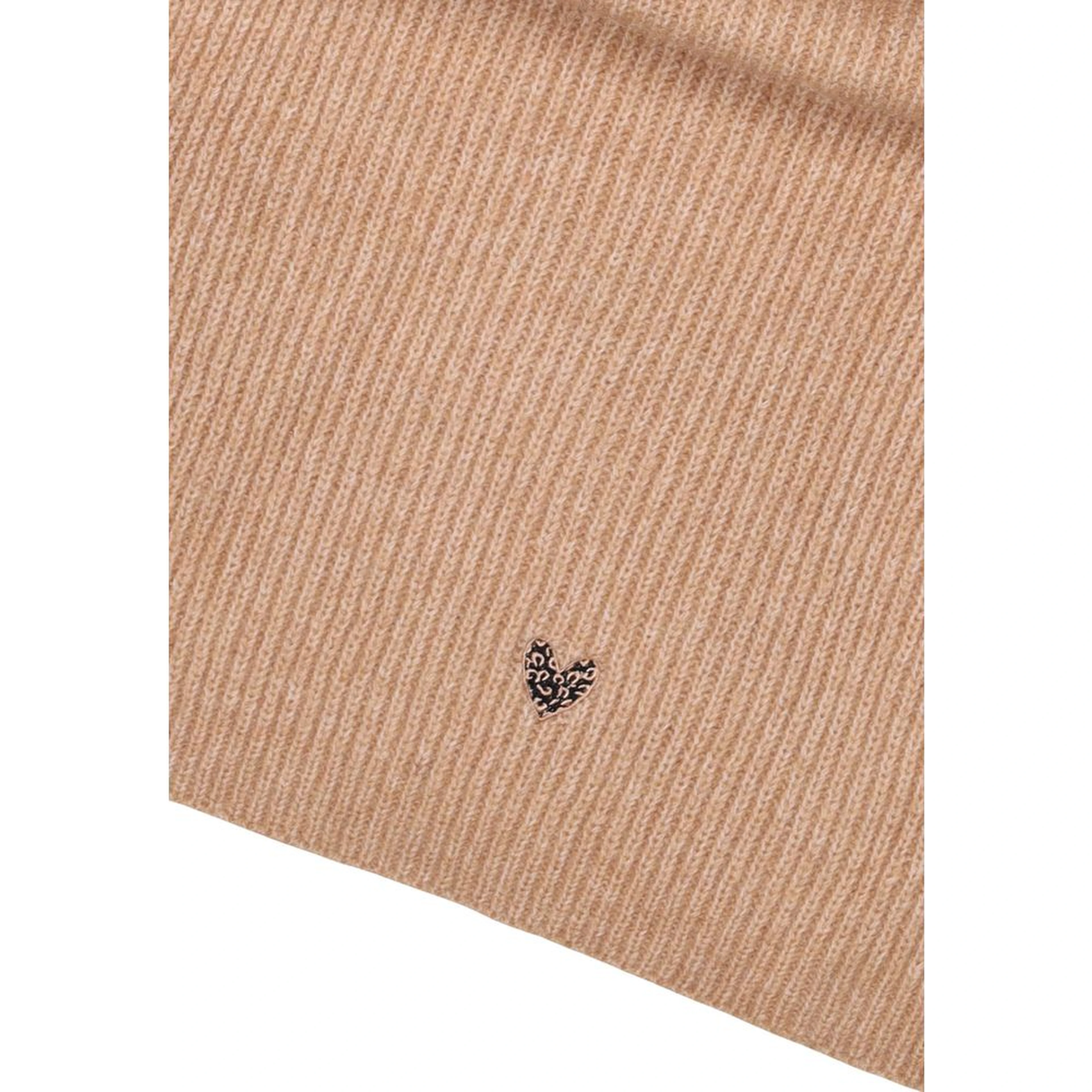 Beige Recycled Polyester Scarf