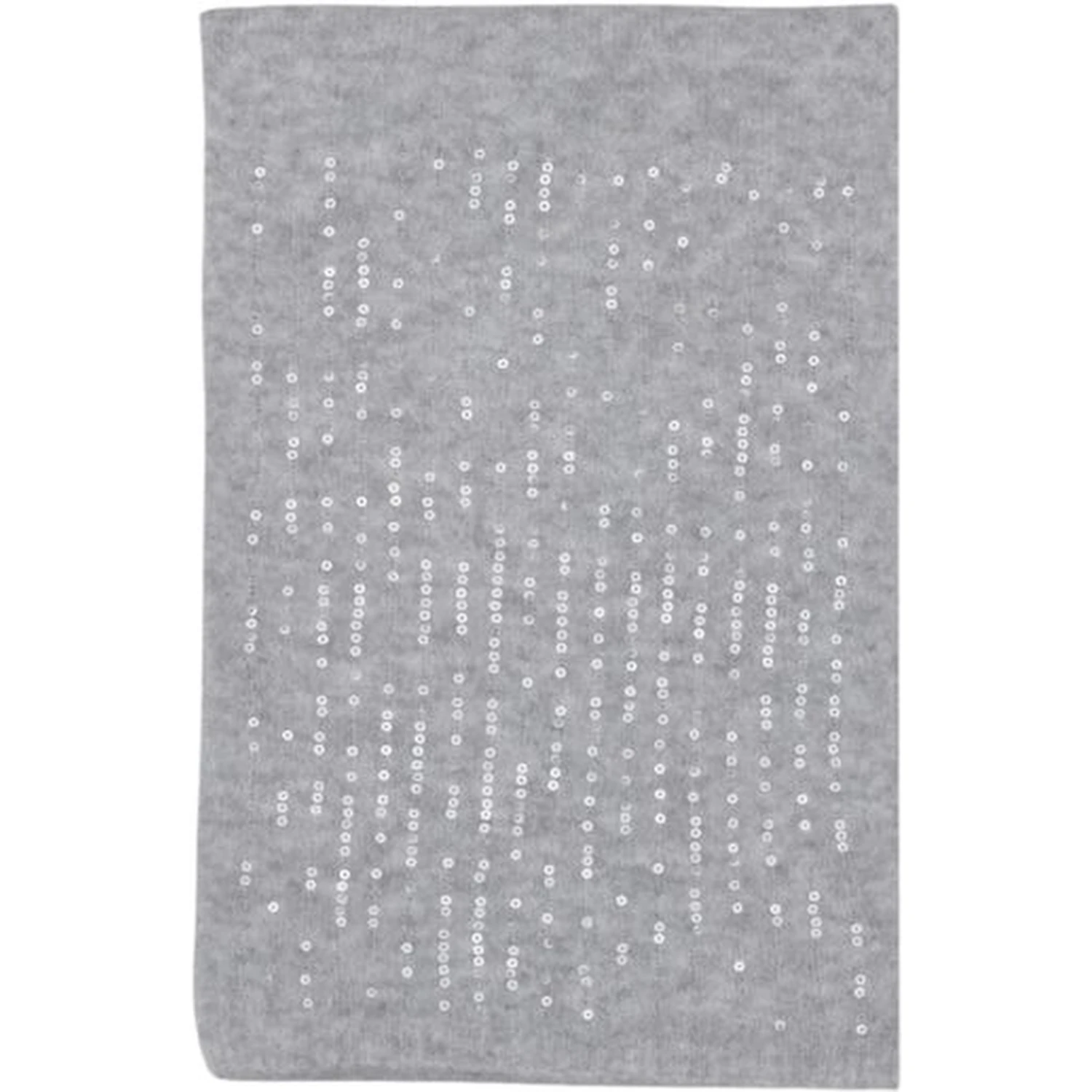 Gray Recycled Polyester Scarf